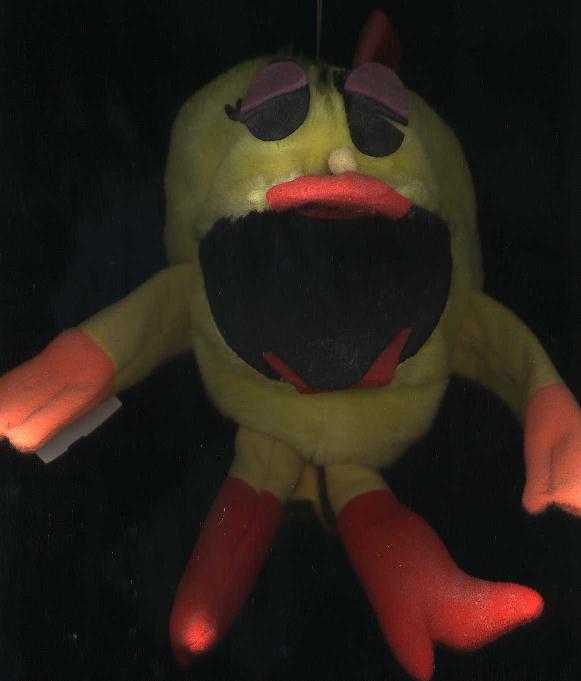 pac man hand puppet